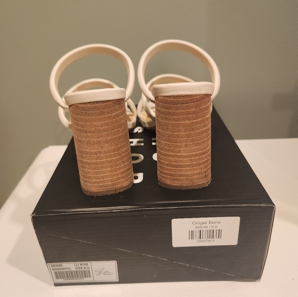 SHUSHOP HEELS color BONE size 6.5 - Picture 6 of 16